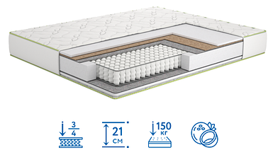 Ортопедичний Матрац Kozak Coсos/Козак Кокос TM Matroluxe