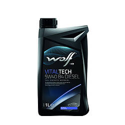 Моторне мастило Wolf VITALTECH 5W40 B4 DIESEL
