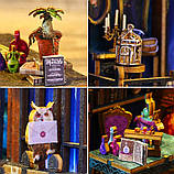 УЦІНКА! ПРИМ'ЯТА КОРОБКА! Бук Нук Magic Market Book Nook 3D пазл дерев'яна головоломка книжковий куточок JTSL-09, фото 4