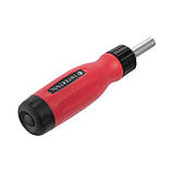 Викрутка з бітами 12 шт CrV тріскачкова (вакуумна упаковка), фото 4