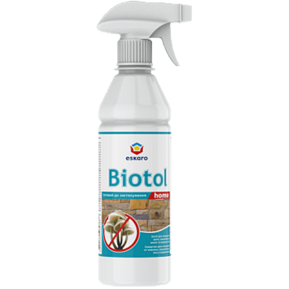 ESKARO Biotol Home Spray, засiб для профiлактики та знищення плiсняви та грибка, 0,5л