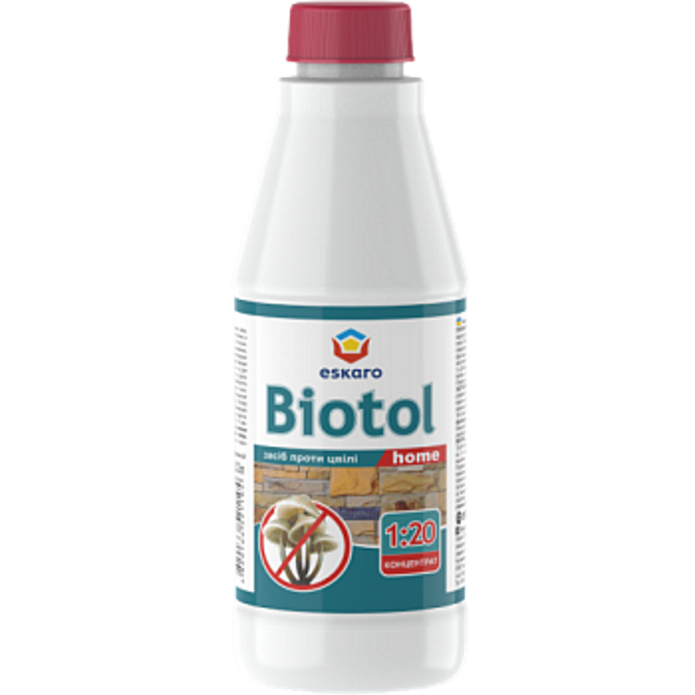 ESKARO Biotol Home, концентрований (1:20) засiб для профiлактики та знищення плiсняви, 0,33л