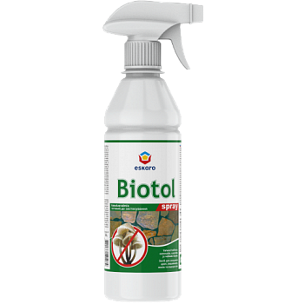 ESKARO Biotol Spray, засiб для профiлактики та знищення плiсняви та грибка, 0,5л