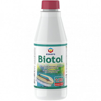 ESKARO Biotol, концентрований (1:20) засiб для профiлактики та знищення плiсняви та грибка, 0,33л, фото 1