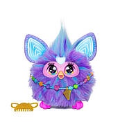 Интерактивная плюшевая игрушка Ферби сиреневый Furby Purple