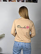 Світшоти з вашим Логотипом Vsetex Slim Кольорові брендування на серці та спині (10см + 25см), фото 2