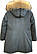 Чорна зимова жіноча куртка Snowimage ,M/44,L/46, SICB-N305/N91, фото 2