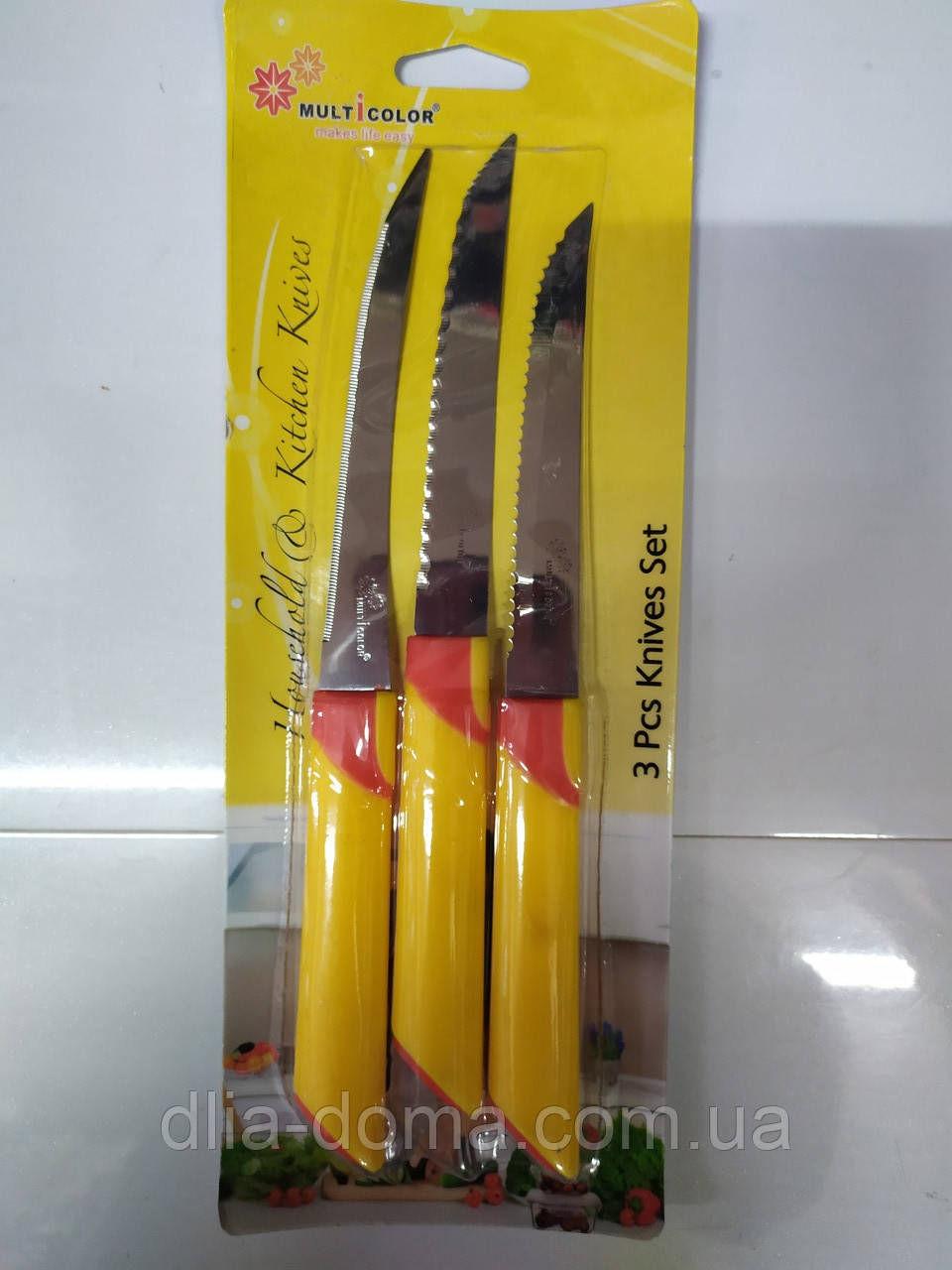 Набор ножей с пилками 1/3 Сабля 22 см  19571, фото 1