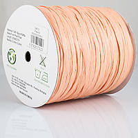 Рафія ISPIE (Іспі) Peach/Персик Рафія для в'язання капелюхів і сумок