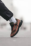 Чоловічі Кросівки New Balance 993 Aime Leon Dore Brown / Нью Беланс 993 Айм Леон Дор