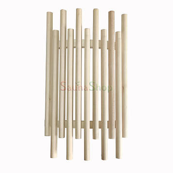 Дерев'яний абажур для лазні та сауни липа