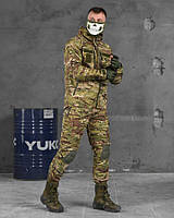 Тактический весенний костюм мультикам 5.11 рип-стоп Военная форма комплект китель и штаны с наколенниками