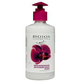 Мило для інтимної гігієни Bioton Nature  дозатор Орхідея 300мл, (4823097600030)