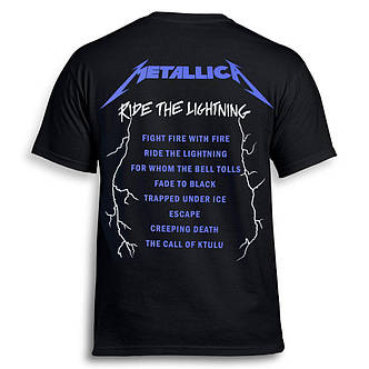 Футболка METALLICA Ride The Lightning, фото 3