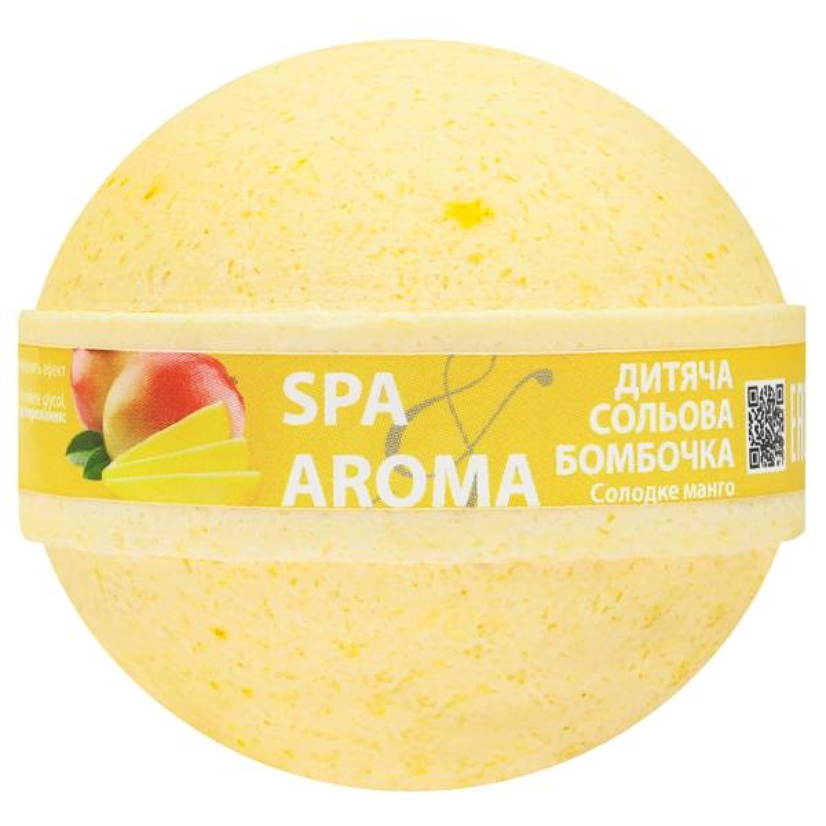 Сольова бомбочка для ванн Bioton Солодке манго 200г (4820026156132)