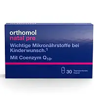 Orthomol Natal Pre (Ортомол Натал) 30 капсул - витамины для будующих и нынешних мам.
