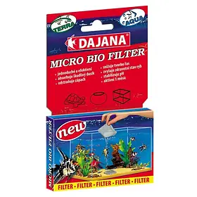Наполнитель для фильтров антинитрат, очищает воду, улучшает здоровье рыб  Dajana Micro Bio Filter 20 г.