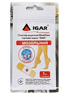 Пластир медичний RiverPlast торгової марки IGAR мозольний (5 шт в упаковці)