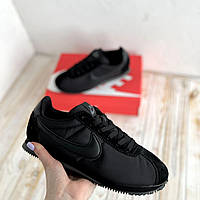 Nike Cortez повністю чорні кросівки найк кортез кроссовки найки