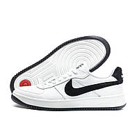 Мужские кожаные кроссовки Nike White