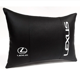 Подушка під спину в автомобіль з логотипом Lexus