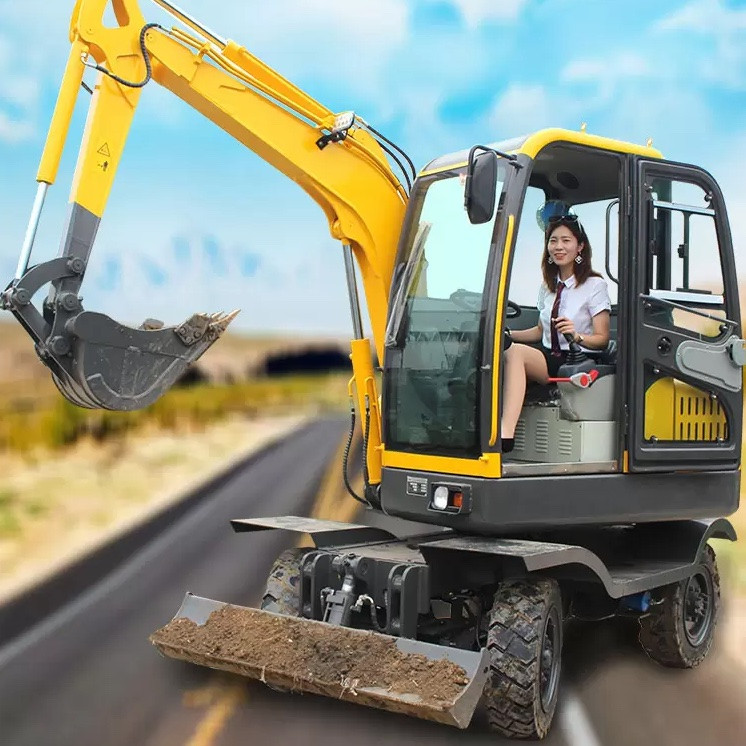 Міні-екскаватор колісний RIPPA R355L