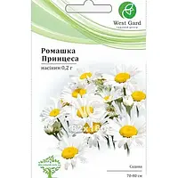 Ромашка садовая Принцесса (июнь-сентябрь) 10-15см 0,2г ТМ WestGard