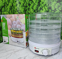 Сушарка конвективна універсальна для грибів овочів і фруктів, електросушарки дегідрататори для фруктів 500 Вт