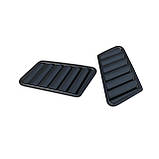 BMW E34 зябра в капот ABS пластик БМВ Е34 жабра тюнінг накладки на капот, фото 4