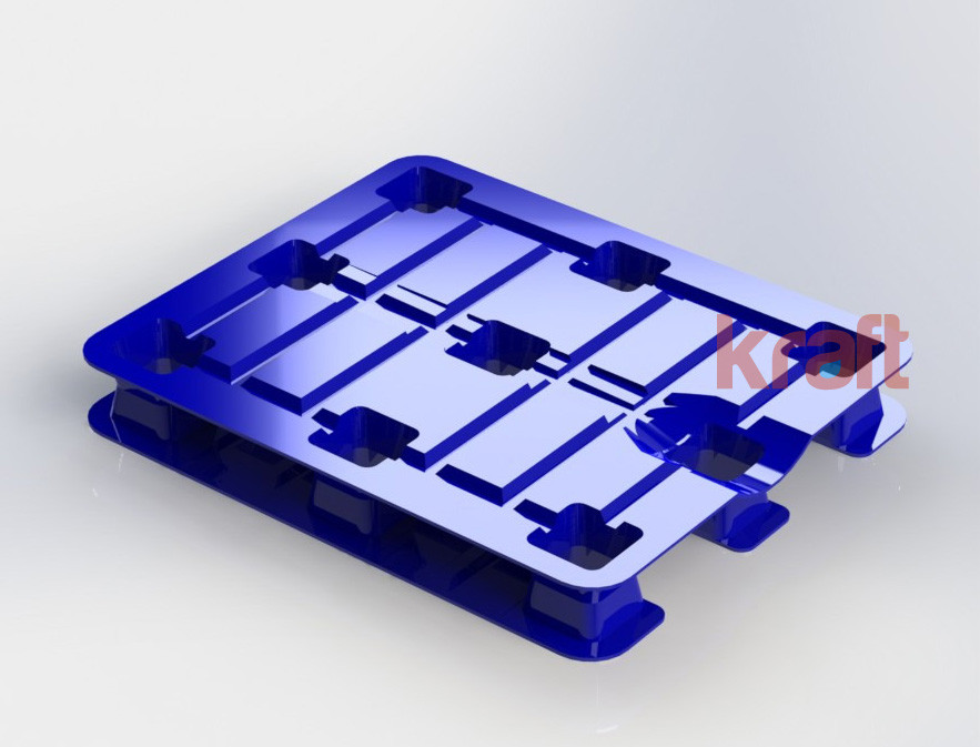 Піддон пластиковий габарит 1200 х 1000 мм, фото 1