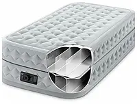 Спите как дома Надувная кровать Intex Идеальная поддержка спины для комфортного сна 99х191х51см со встроенным