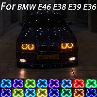 Ангельские Глазки 4шт Бмв е36 глазки bmw e36 2х131мм 2х146 мм LED Cotton