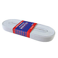 Резинка (гумка) для одягу NewStyle Туреччина, Біла 2 см х 10 м, Резинка для шиття плоска.