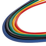 Набір трубчастих еспандерів для фітнесу 5 джгутів Resistance Band Zelart ET-500, фото 5
