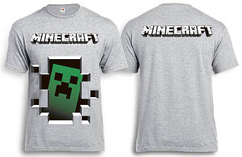 Футболка MINECRAFT меланжева, фото 1