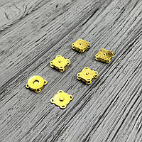 Кнопка магніт пришивна 18 мм золото