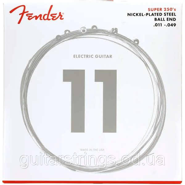 Струны Fender 250M Nickel-Plated Steel 11-49 Medium