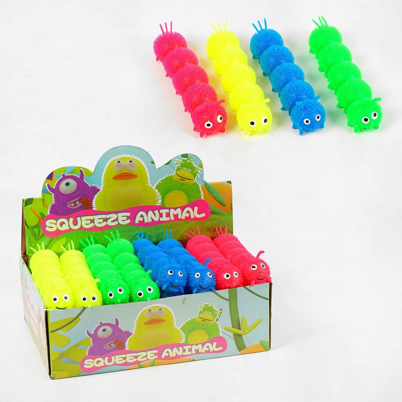 Гра антистрес C 61039 ЦІНА ЗА 12 ШТУК В БЛОЦІ, гусениця