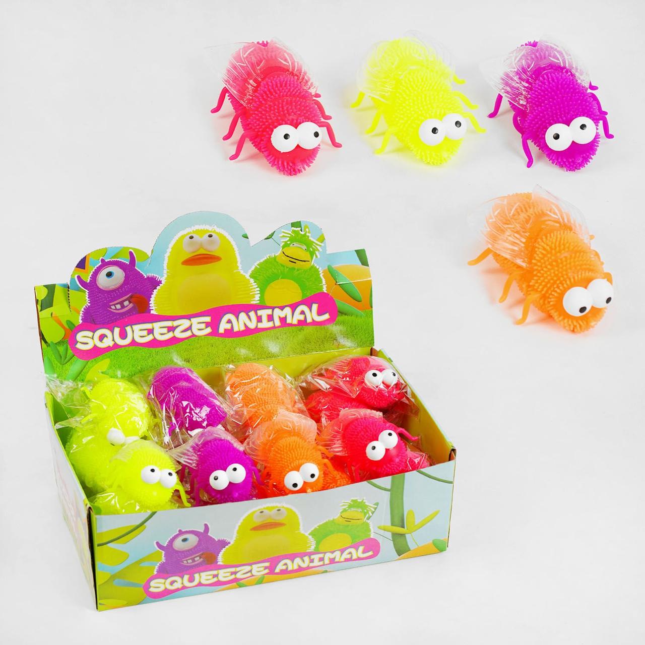 Гра антистрес C 61041 ЦІНА ЗА 12 ШТУК В БЛОЦІ, комашка