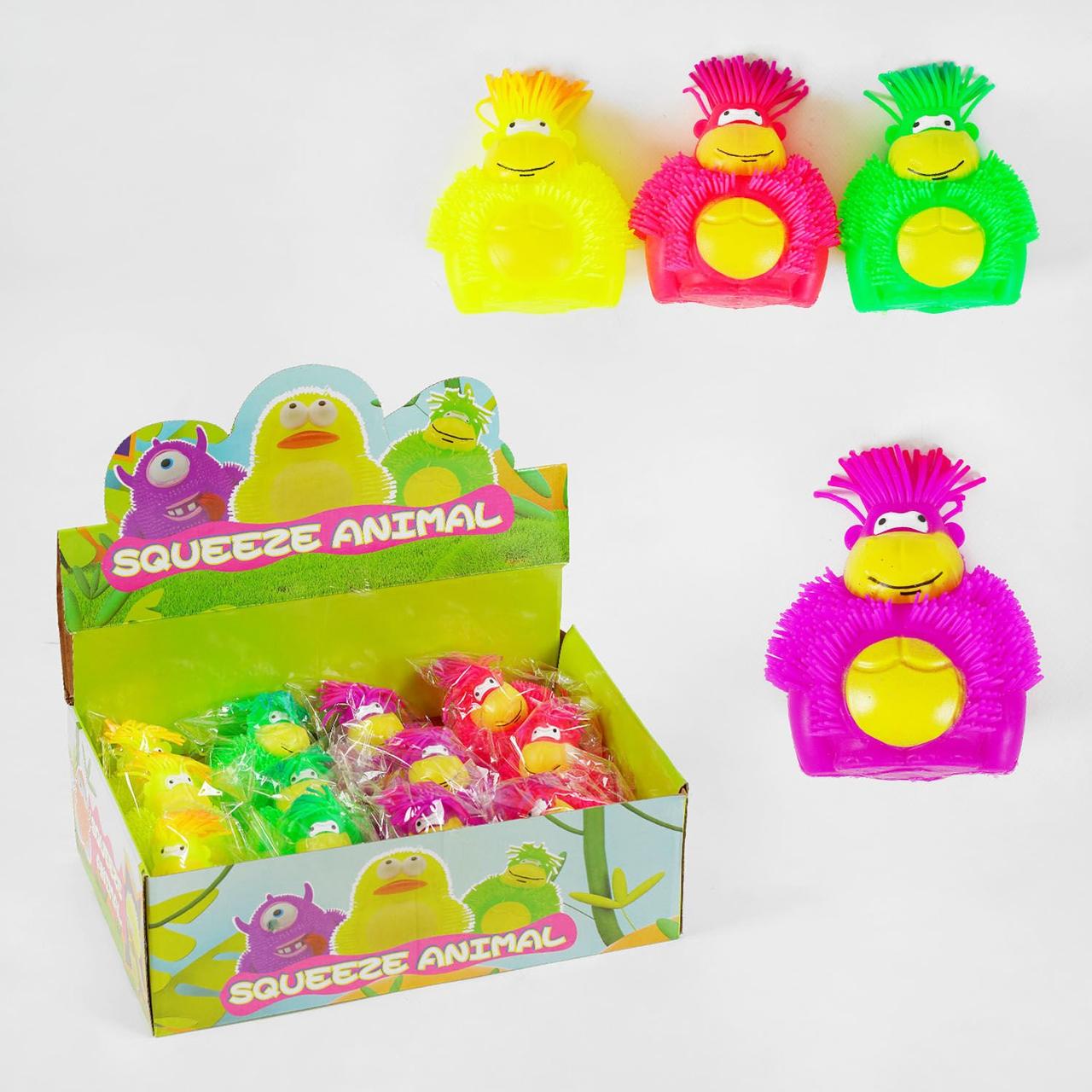 Гра антистрес C 61046 ЦІНА ЗА 12 ШТУК В БЛОЦІ, мавпа