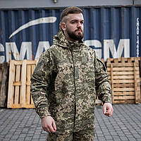 Куртка тактична військова Grifon піксель ріп-стоп (вафелька) Ferox