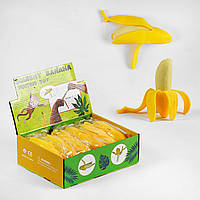 Гра антистрес С 61128 “Банан”, ароматизована, ЦІНА ЗА 12 ШТУК В БЛОЦІ