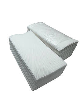 Паперові рушники V 1 шар целюлоза 200 л/уп Clean Spot