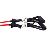 Еспандер багатофункціональний для фітнесу 5 джгутів Resistance Band ET-510, фото 3