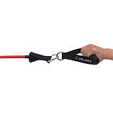 Еспандер багатофункціональний для фітнесу 5 джгутів Resistance Band ET-510, фото 4
