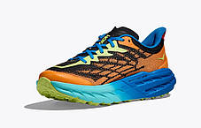 Кросівки для бігу чоловічі Hoka One One Speedgoat 5 1123157 SDV Solar Flare / Diva Blue, фото 3