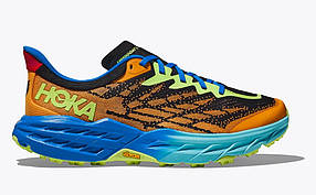 Кросівки для бігу чоловічі Hoka One One Speedgoat 5 1123157 SDV Solar Flare / Diva Blue