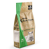 Pure Paws White Bentonite Aloe Vera Juice Formula - Наполнитель бентонитовый для кошачьих туалетов 5 л