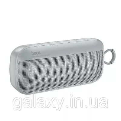 Колонка портативна Hoco Bluetooth 1200mAh AUX TF USB FM Shadow sports HC21 Grey, фото 1