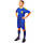 Дитяча футбольна форма УКРАЇНА для хлопчиків на зріст 155-165 см CO-3900-UKR-16 синій, фото 5